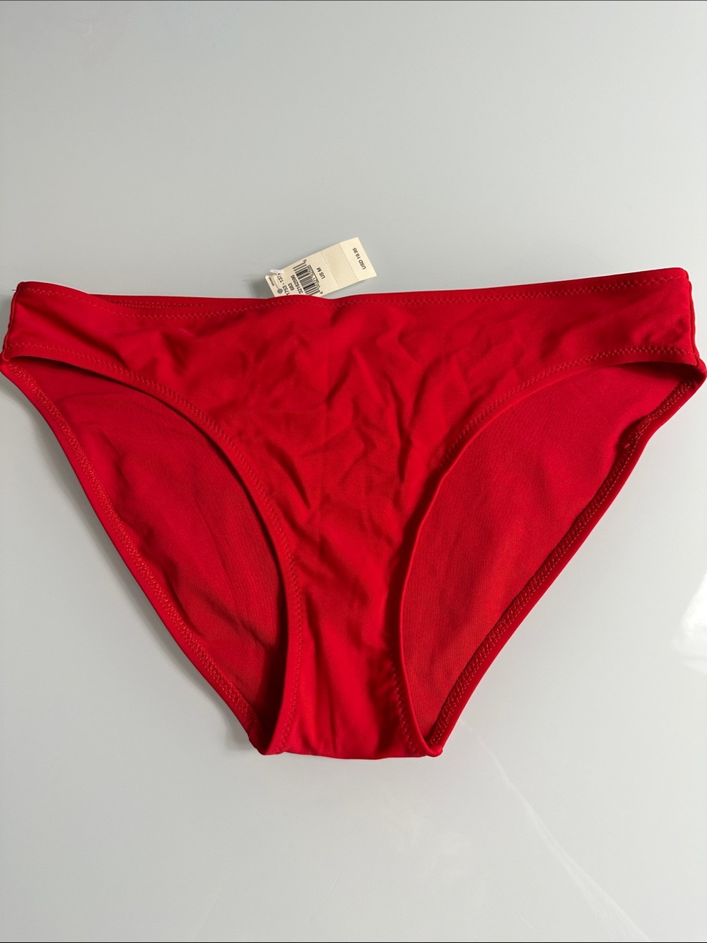 NWT Aerie Red Classic Bikini Swim Bottom Size Medium M